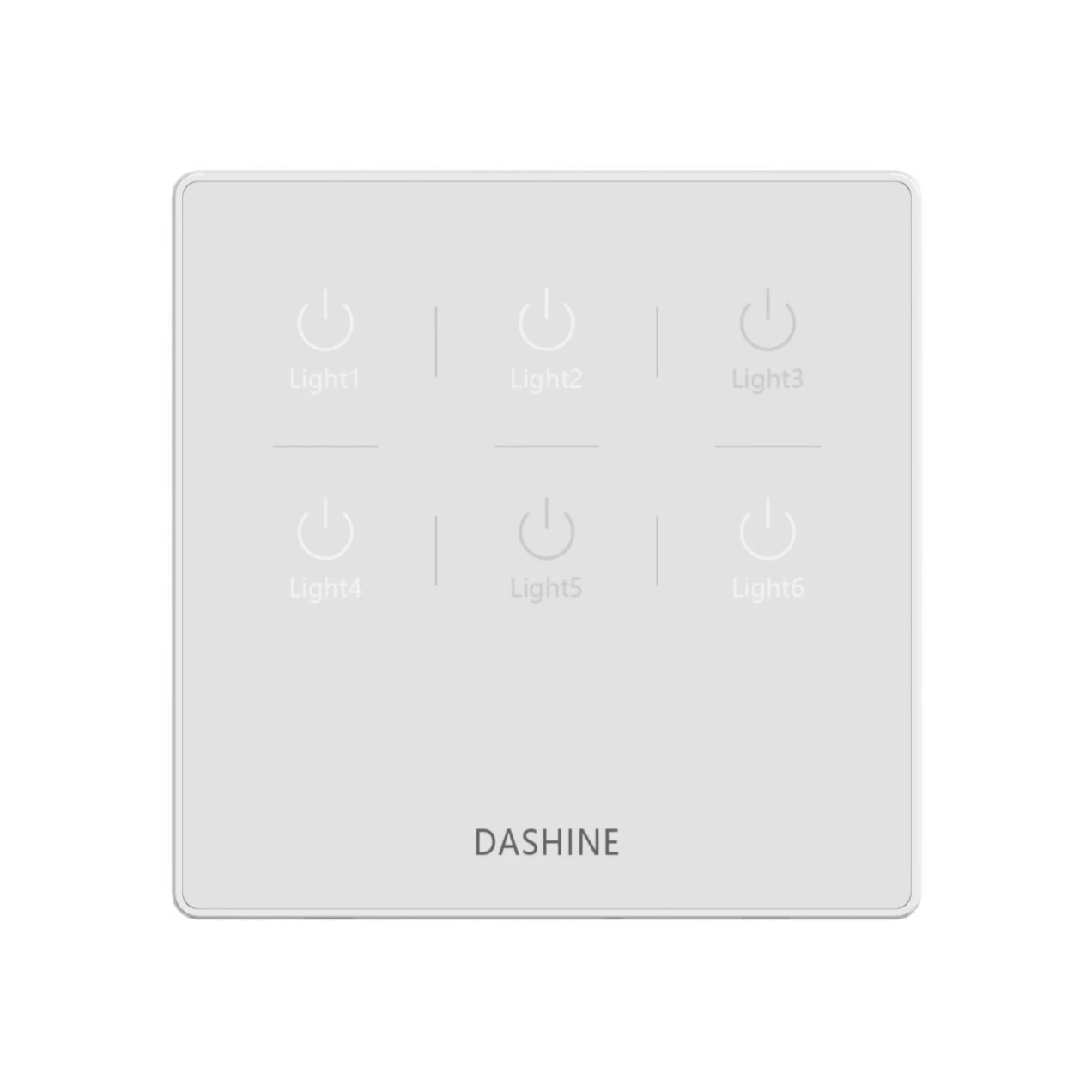 Беспроводной Wi-Fi корпус для сенсорной панели управления освещением, тип 86, пластиковый корпус для умного выключателя