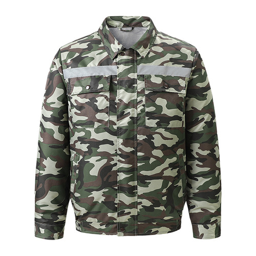 Summer cooling air-conditioning clothing, fan clothing, outdoor cooling and refrigeration clothing with reflective strips, labor protection worker clothing, welding overalls