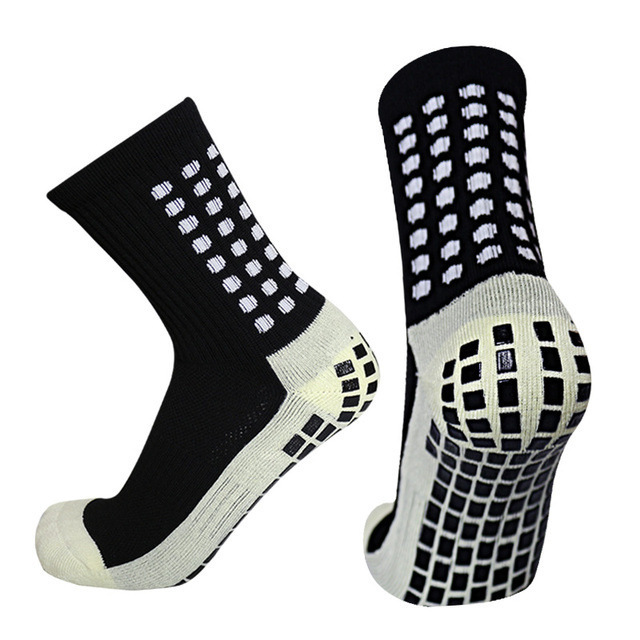 New Non-Slip Football Socks for Men and Women Outdoor Sports Grip Football Socks Antideslizantes De Futbo
