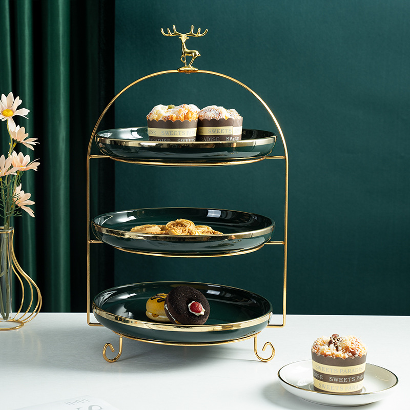 甜品架+盘