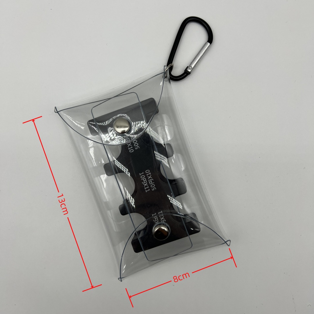 블랙 + 초대형 카라비너 PVC