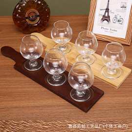 竹木试饮小容量酒杯木托架托盘茶盘酒吧啤酒托盘多孔托盘