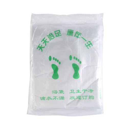 One-time use foot bath bag, foot massage bag, foot bathing plastic bag, wooden bucket bag, foot washing basin bag, bucket film, thick foot bath bag