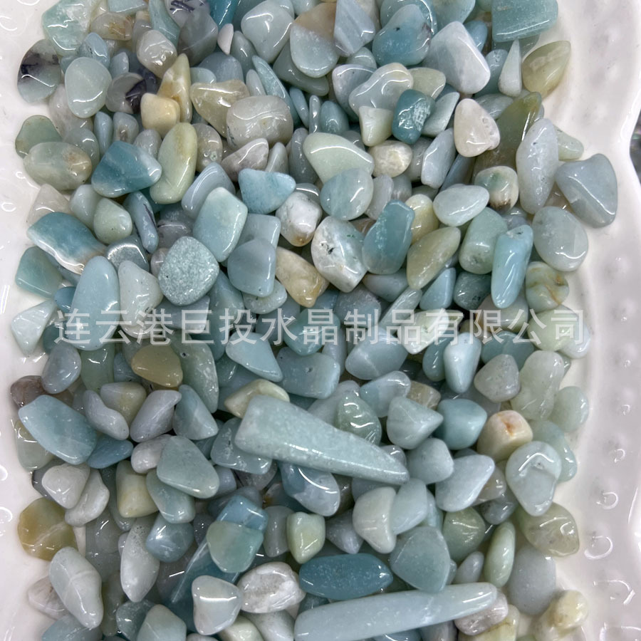 100 tipos de piedra triturada de 7 - 9mm cristal natural jade ágata espécimen de piedra preciosa marco de fotos transfronterizo mano suministro Amazon