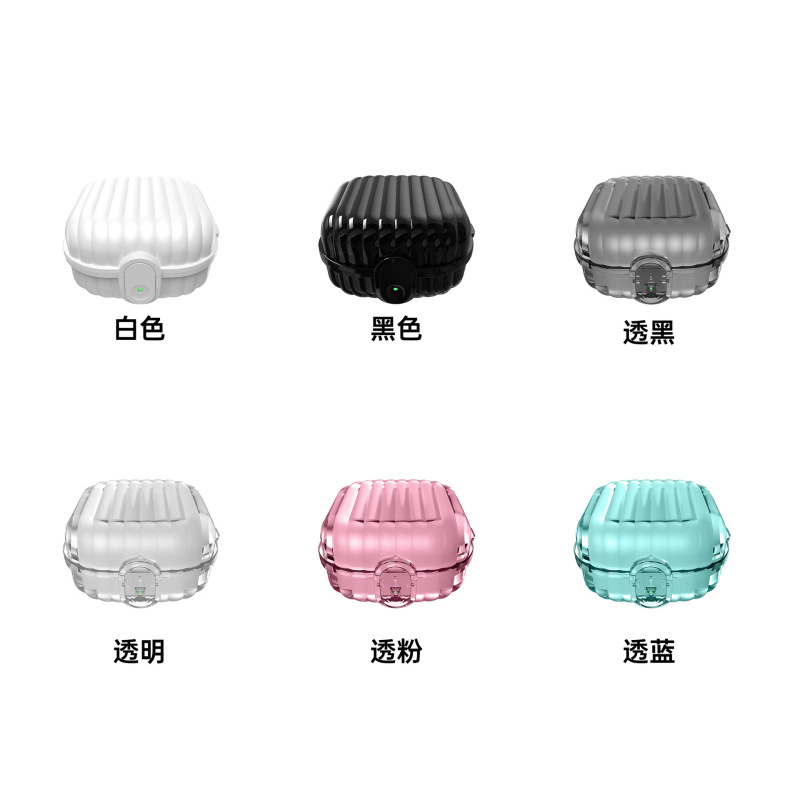 Suitable for Samsung Buds4Pro Earphone Case, Transparent Shell Pattern Case, Galaxy Buds4 Crystal Ice Cube Earphone Case