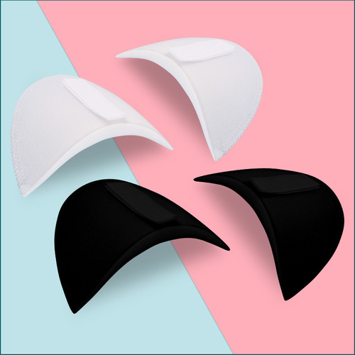 Cross-border shoulder pads, slip-on shoulder pads, suit jackets, right-angle shoulder pads, Velcro self-adhesive sponge pads, seam-free sponge shoulder pads