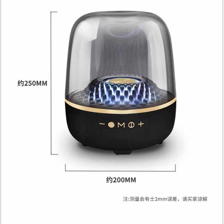 工場LP90PROハーマンカートン風ガラスBluetoothスピーカー華強北Bluetoothオーディオサブウーファー家庭用屋外用|undefined