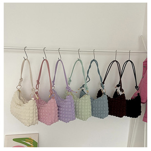 (Cross-border trading), soft fresh shoulder bag, underarm bag, fashionable one-shoulder bag, Korean style