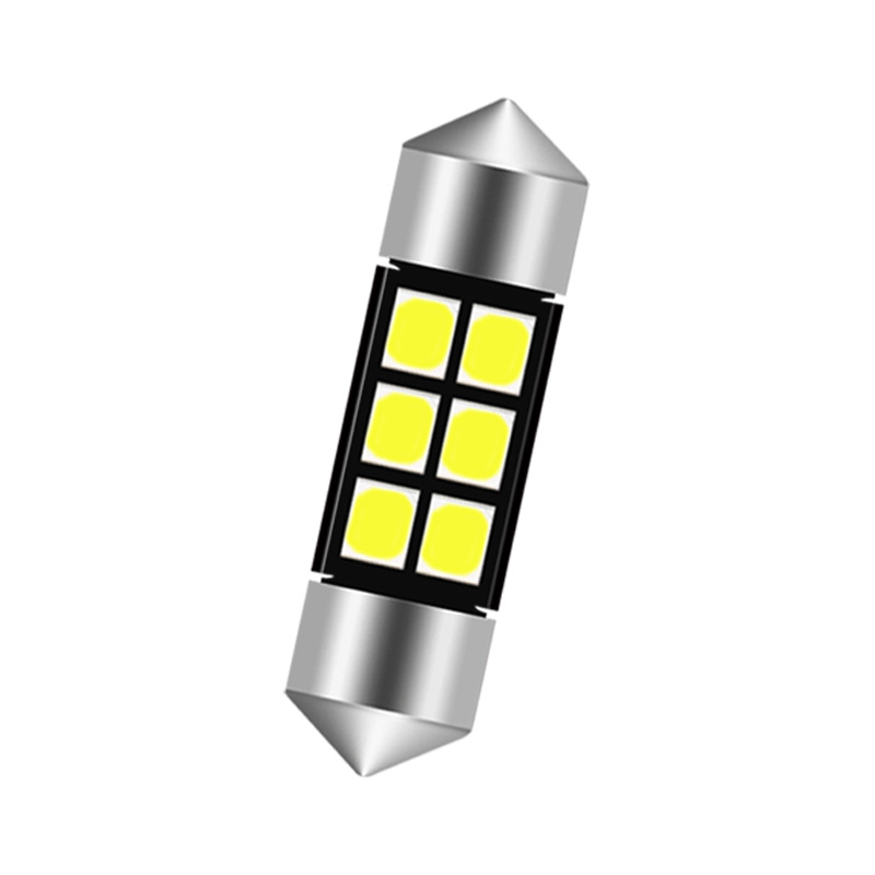 Supply 2835 double pointed car light LED car reading light 31/36/39/41MM compartment license plate light roof light