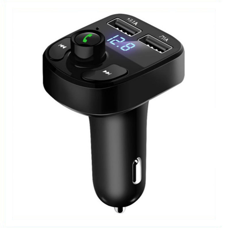 現物秒発クロスボーダー車載充電器デジタル表示超高速充電bluetooth MP3プレーヤーナビゲーションハンズフリー電話|undefined