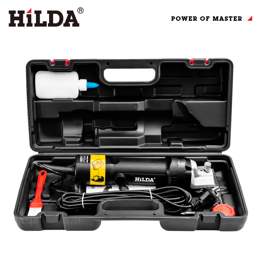 HiLDA/HILDA tijeras de pelo de caballo eléctrico Clipper de ahorro de trabajo de pelo de caballo de control de velocidad tijeras eléctricas de ganado animal