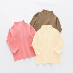 Boneless Foreign Trade Kids' T-Shirts for Autumn/Winter: Baby Boys' and Girls' Thermal Base Layers for Warm Winter Wear