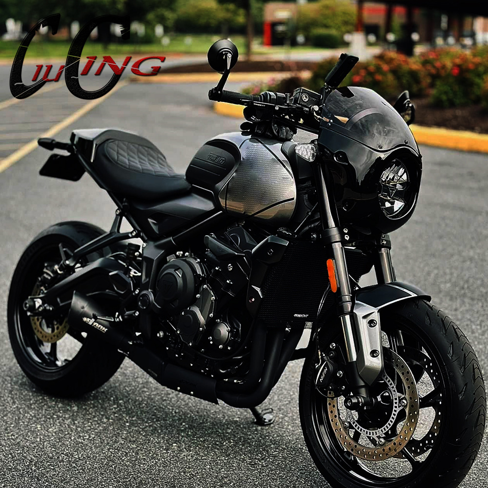 Suitable for Triumph Trident 660 Trident660 Pig Hood Front Windshield Fairing 2023 2024