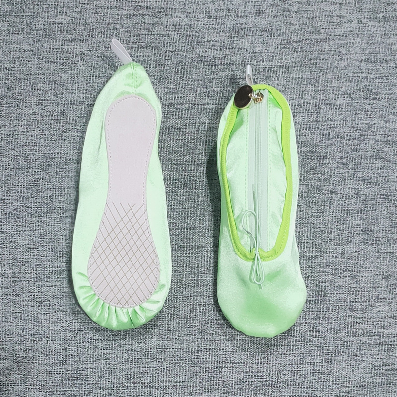 Zapatos de ballet, estuche para lápices, estuche de satén, bolsa de zapatos de baile, bolsa de cosméticos, bolsa de belleza, 20 yuanes 1