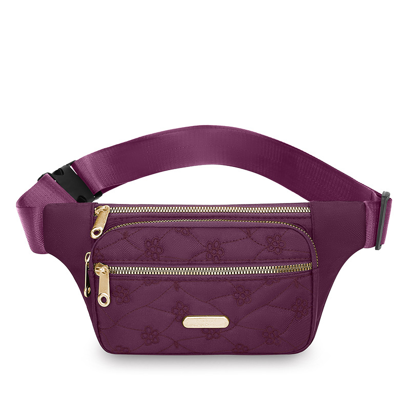 Bolsita de cintura de moda, bolsa de teléfono móvil de gran capacidad resistente al desgaste para hombres deportivos multifunción