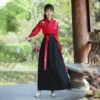 Lotus female red suit