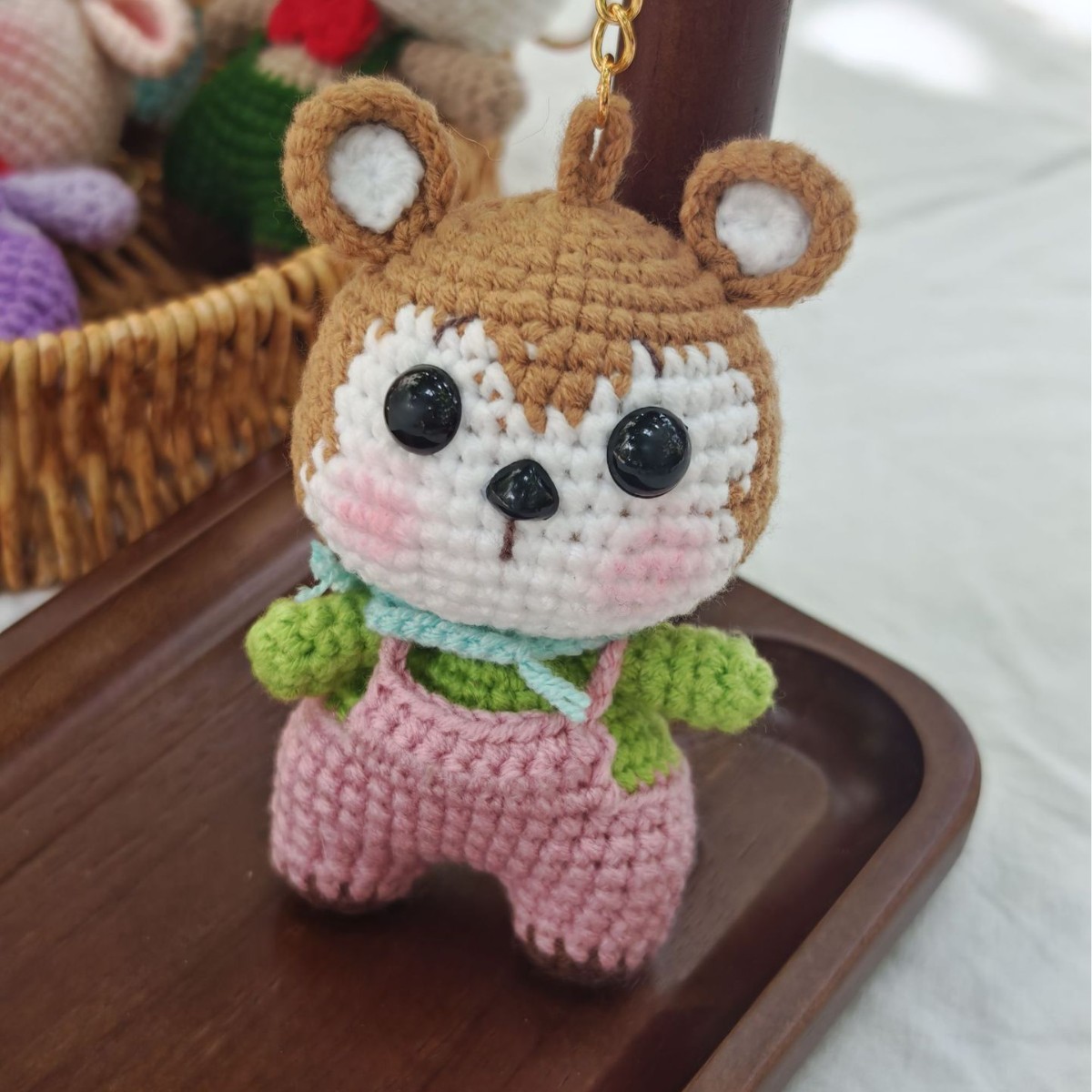 Colgante del zodiaco tejido a mano, muñeco de ganchillo hecho a mano, regalo lindo y personalizado, venta al por mayor y al por menor