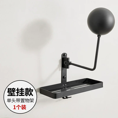 Motosiklet dəbilqə rəfləri – Rack - single-ball-model-with-storage-rack-stainless-steel-ball-head