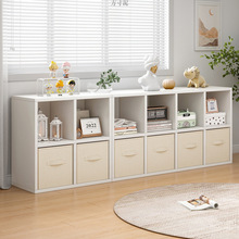 书架置物架现代简约收纳柜八格组合格子柜落地矮柜靠工厂一件批发