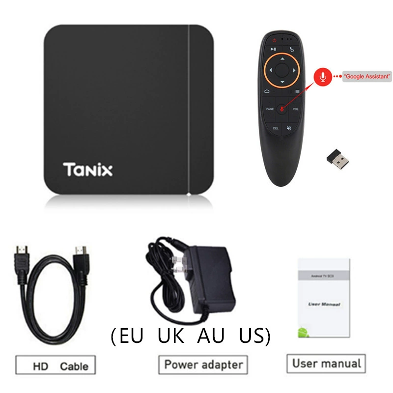 Таникс W2 TVBOX S905W2 Android 11 HD сетевой бокс 4GB/32G WiFi Dual UI