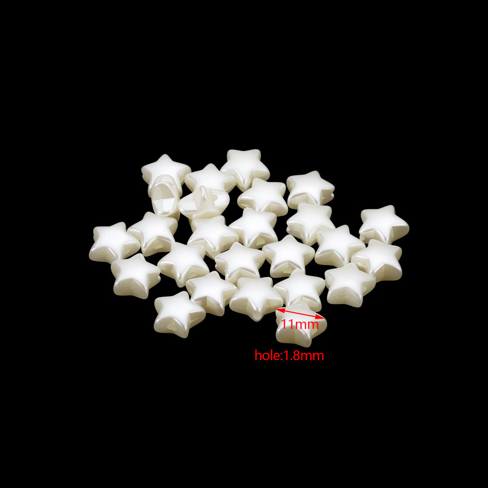 1 Set ABS Imitation Pearl Flower Bow Knot display picture 6