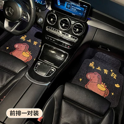 for Girls, 2026 New Model, Thickened Silk – Universal Foot Pad - get-rich-quick-universal-coil-mat-floor-mats-front-row-pair-no-specifications