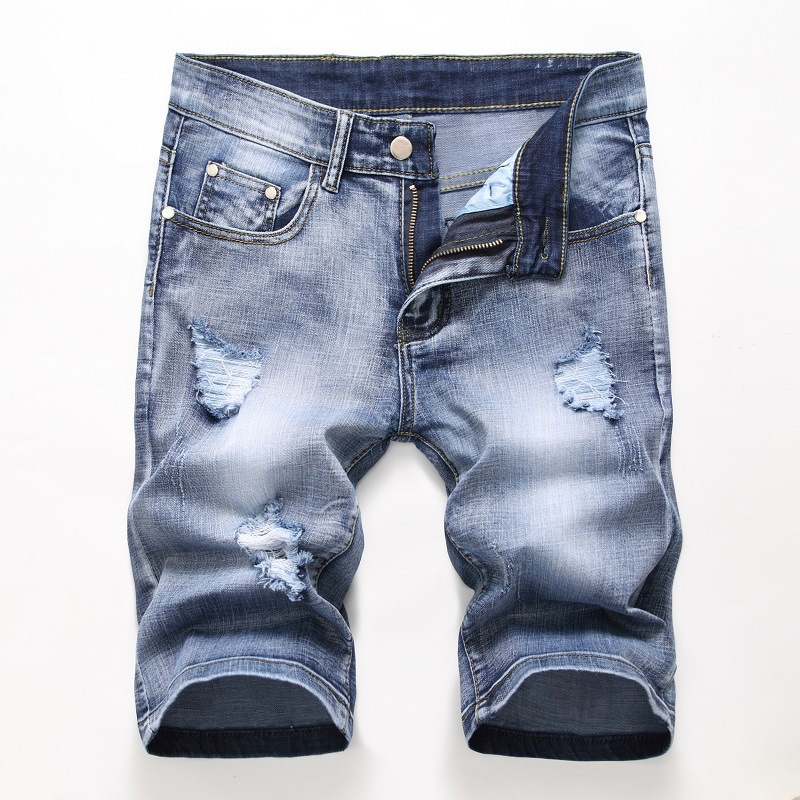 denim retro multicoloured trousers