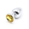 Small, yellow, diameter/size 2.8