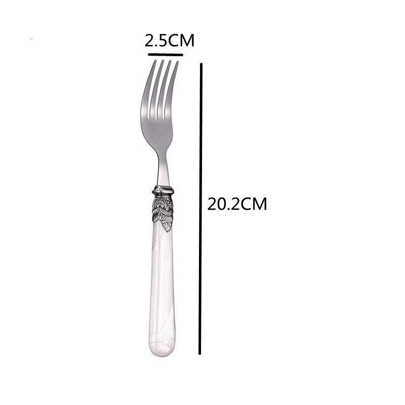 흰색 포크