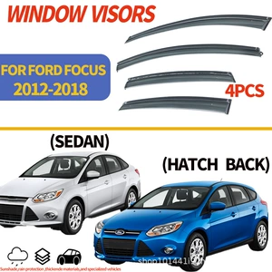 For Ford Focus 12-18 window rain shield side window rain plate Ford Focus Window visor