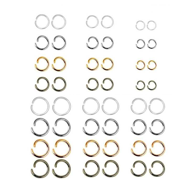 Open Ring Iron Ring Connecting Ring DIY Handmade Jewelry Accessories Flat Ring Necklace Bracelet Connecting Ring Amazon Single Open Ring Iron Ring Connecting Ring DIY Handmade Jewelry Accessories Flat Ring Necklace Bracelet Connecting Ring Amazon Single