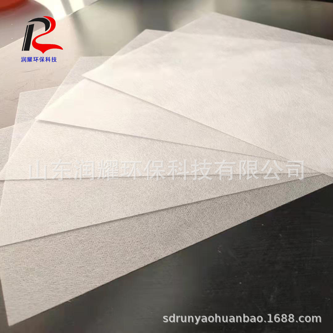 润耀厂家供应 玻纤薄毡 玻璃纤维表面毡 湿法毡 加筋毡