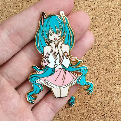 Yaxa sancaqları Imitation Enamel Glitter Girl - 3