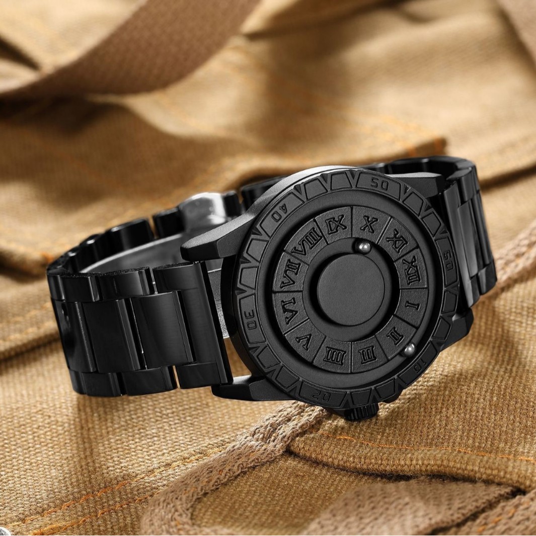 Reloj de pulsera impermeable con levitación magnética, reloj de alta tecnología para hombres y mujeres, reloj de cuarzo creativo y personalizado._voghion.com