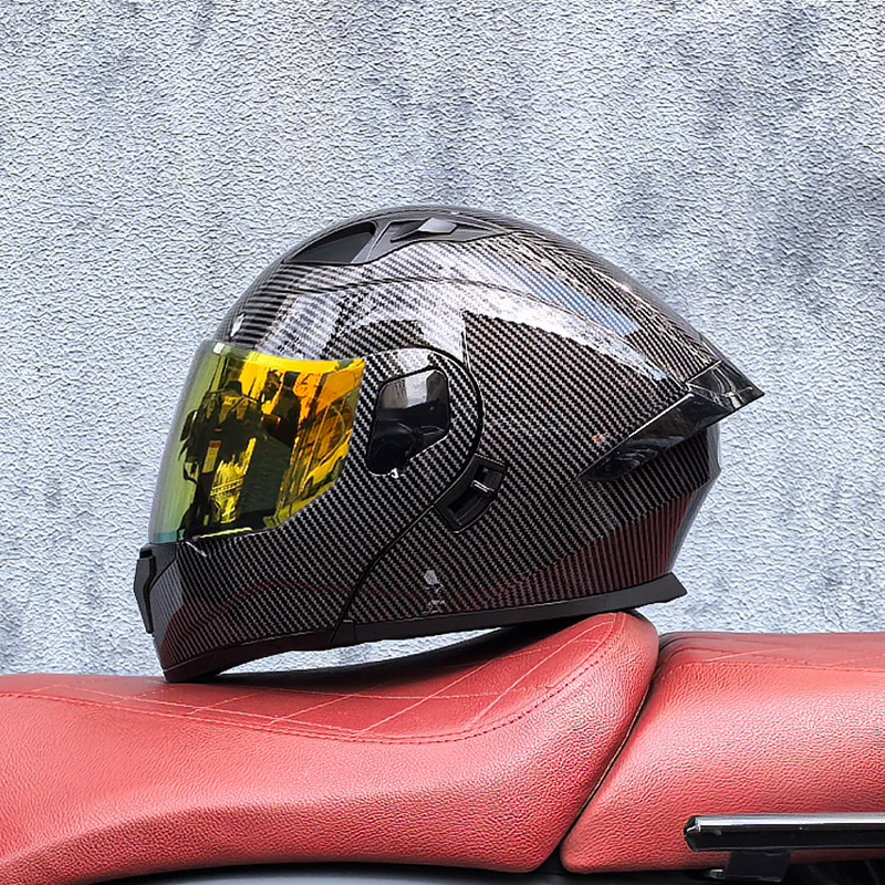 Black fiber pattern with aurora red (night vision available)