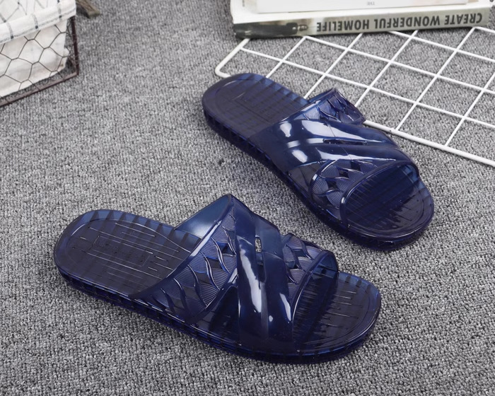 Men's Casual Solid Color Round Toe Slides Slippers display picture 3