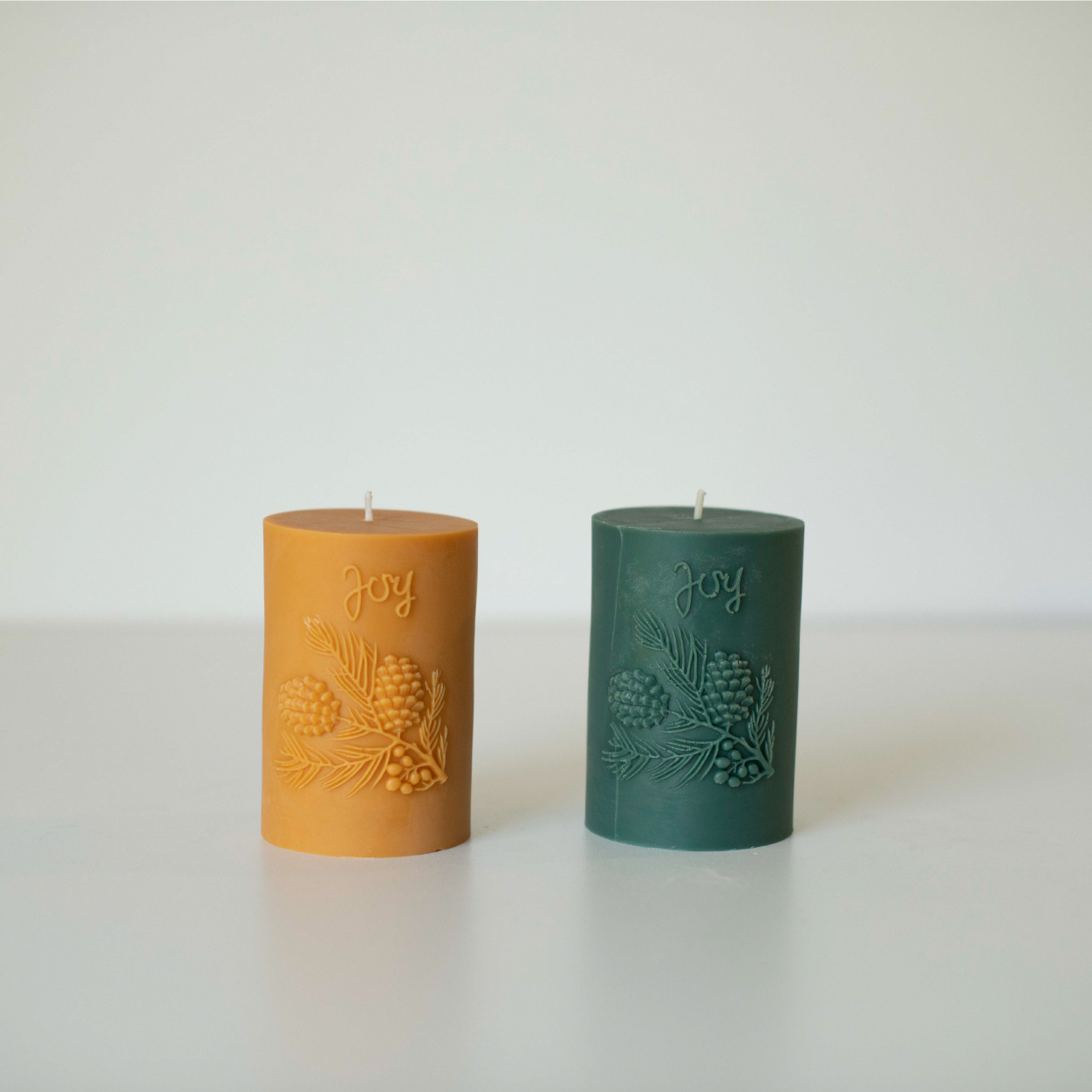 Amazon caliente-venta decorativa en forma de columna Significado de Protección Ambiental hecho a mano libre de humo vela regalo aromaterapia regalo mano