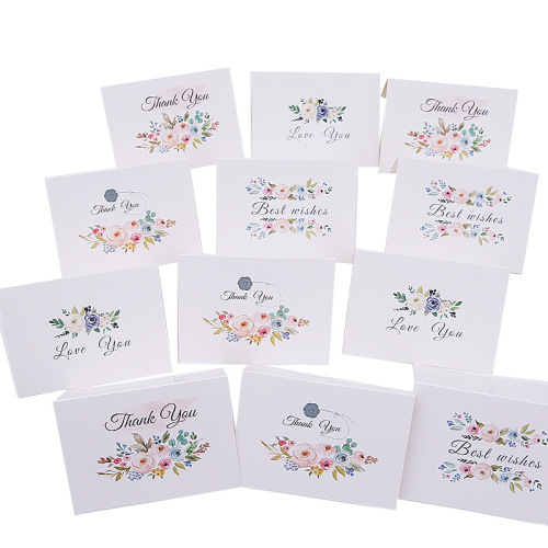 Greeting Card Bakery Fresh Flower Cake Shop Birthday Message Thank You Creative Teacher's Day Valentine's Day New Year's Day Creative Postcards