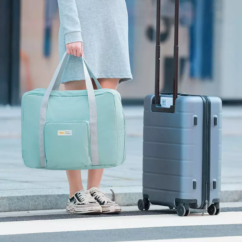 润晖可折叠旅行包大容量扩容手提袋折叠收纳袋手提旅行收纳包