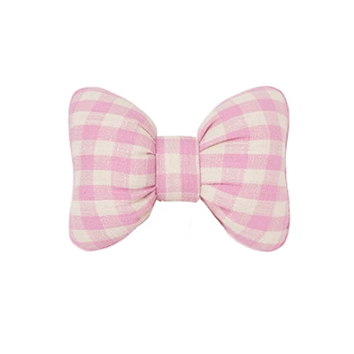 Four Seasons General Motors Headrest Headrest - plaid-bow-headrest-pink