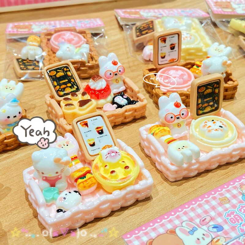 Cute Pet-Themed Plate Scene Ornaments, Adorable Keychain Pendants, Realistic Cute Animal 3D Creative DIY Desktop Decorations Cute Pet-Themed Plate Scene Ornaments, Adorable Keychain Pendants, Realistic Cute Animal 3D Creative DIY Desktop Decorations