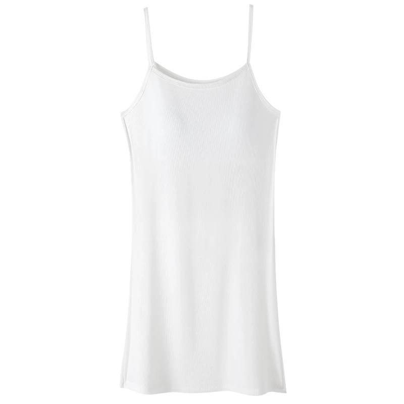 Силк пижама, длинный топ с чашками, slip dress, майка, средней длины