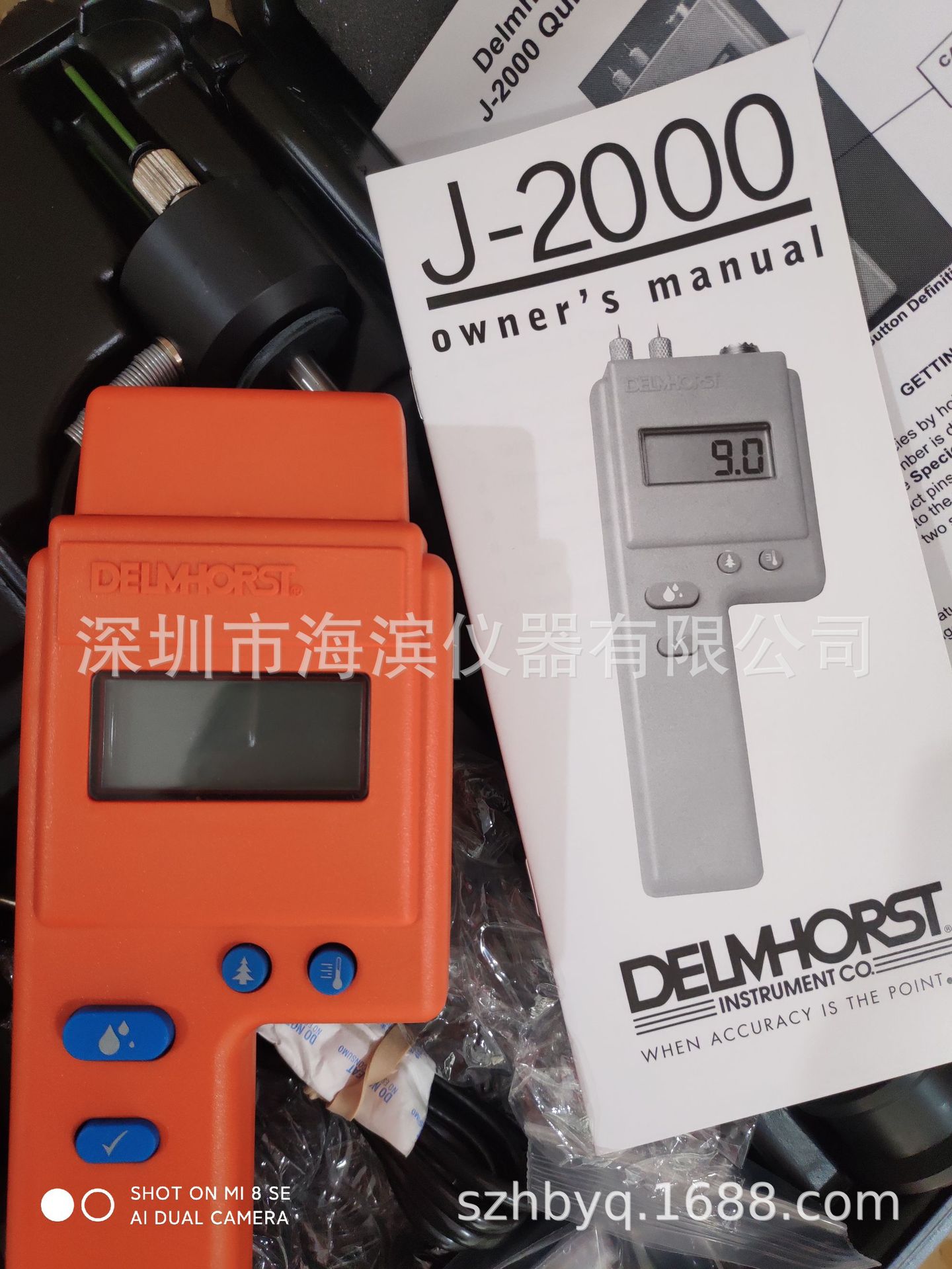 数字式木材水分计J-2000W/CS DELMHORST特荷斯木材水分仪批发