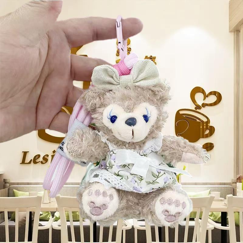 보라색 꽃무늬 거즈 스커트