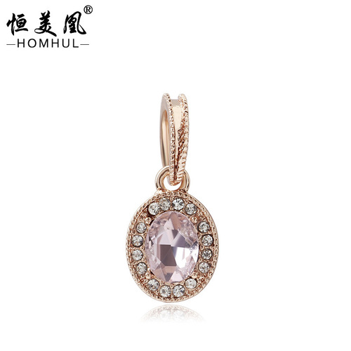 Alibaba.com Hot Selling Alloy Point Drilled Pendant Accessories DIY Crown Seahorse Cupid's Arrow Beaded Necklace