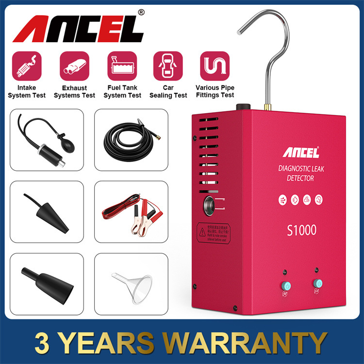 ANCEL S1000 烟雾测漏仪汽车管道泄漏检测仪Evap诊断烟雾泄漏测试