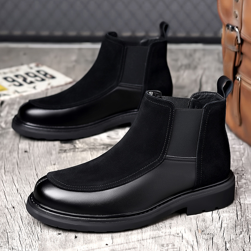 Scarpe casual alla moda in pelle Scarpe da uomo Scarpe da uomo_voghion.com