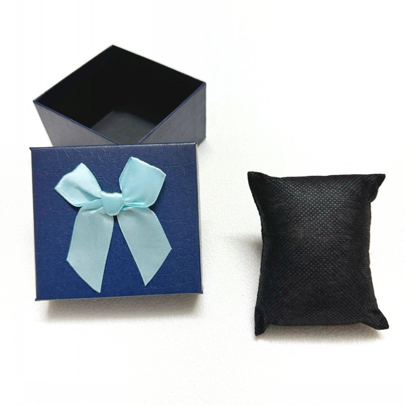 Serie multicolor arco 8 * 9 caja de reloj pulsera caja de embalaje de regalos caja de joyas