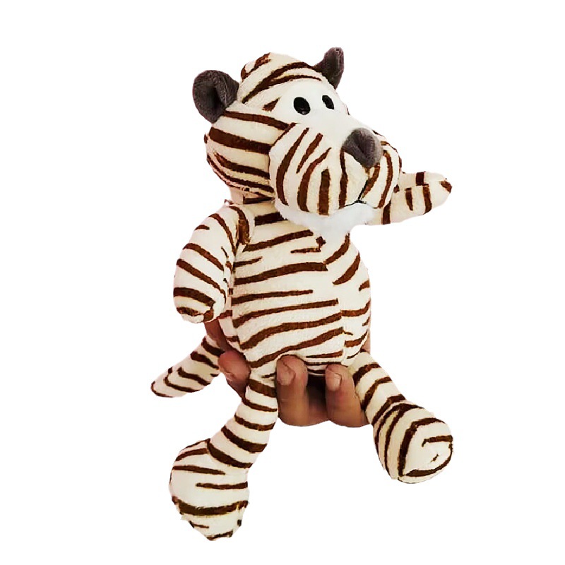 Juguetes de peluche de animales adorables, león, tigre, elefante, muñeco de máquina de garras, juguete de peluche con logo impreso, regalo al por mayor