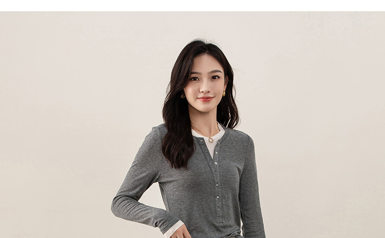 Quần culottes nữ ống rộng cạp thun co giãn chất liệu lyocell len mềm mại dáng chuối — màu tím mận chi tiết 24